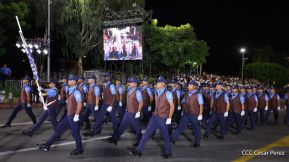 Desfile "La Paz Somos Todos" en saludo al 45 aniversario de fundación del Ministerio del Interior y la Policía Nacional