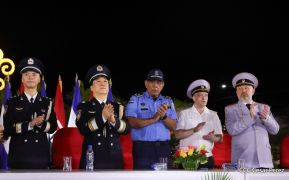 Desfile "La Paz Somos Todos" en saludo al 45 aniversario de fundación del Ministerio del Interior y la Policía Nacional