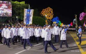 Desfile "La Paz Somos Todos" en saludo al 45 aniversario de fundación del Ministerio del Interior y la Policía Nacional