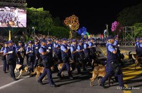 Desfile "La Paz Somos Todos" en saludo al 45 aniversario de fundación del Ministerio del Interior y la Policía Nacional