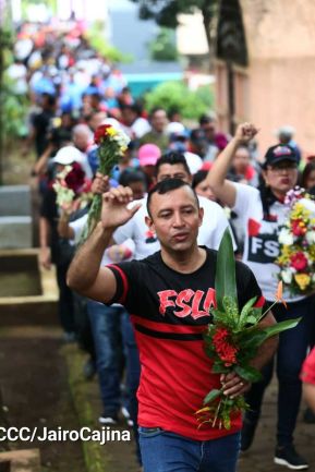 Conmemoración del inicio de la Insurrección Popular Sandinista y 47 años del Asalto al Cuartel de Masaya