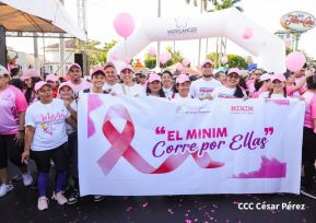  Caminata "Yo Corro por Ellas", por la prevención y lucha contra el cáncer de mama