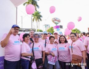  Caminata "Yo Corro por Ellas", por la prevención y lucha contra el cáncer de mama