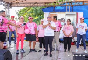  Caminata "Yo Corro por Ellas", por la prevención y lucha contra el cáncer de mama