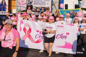 Caminata "Yo Corro por Ellas", por la prevención y lucha contra el cáncer de mama