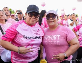  Caminata "Yo Corro por Ellas", por la prevención y lucha contra el cáncer de mama