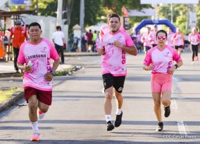  Caminata "Yo Corro por Ellas", por la prevención y lucha contra el cáncer de mama