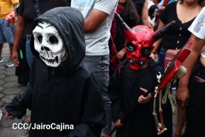 Los Agüizotes se toman las calles y avenidas de Masaya 