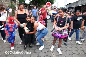 Los Agüizotes se toman las calles y avenidas de Masaya 
