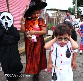 Los Agüizotes se toman las calles y avenidas de Masaya 