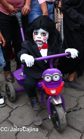 Los Agüizotes se toman las calles y avenidas de Masaya 