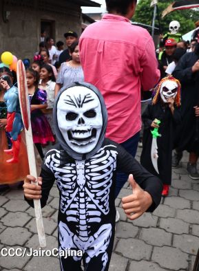 Los Agüizotes se toman las calles y avenidas de Masaya 