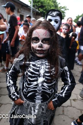 Los Agüizotes se toman las calles y avenidas de Masaya 