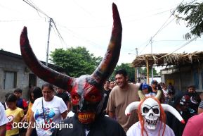 Los Agüizotes se toman las calles y avenidas de Masaya 