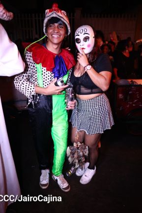 Los Agüizotes se toman las calles y avenidas de Masaya 