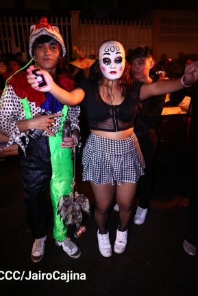 Los Agüizotes se toman las calles y avenidas de Masaya 