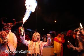 Los Agüizotes se toman las calles y avenidas de Masaya 