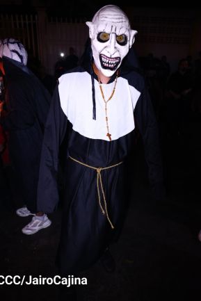 Los Agüizotes se toman las calles y avenidas de Masaya 