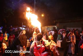 Los Agüizotes se toman las calles y avenidas de Masaya 
