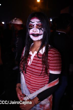 Los Agüizotes se toman las calles y avenidas de Masaya 