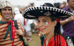 Brasil 2014: Seguidores de Brasil y México esperan encuentro