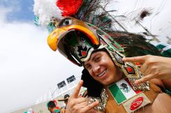 Brasil 2014: Seguidores de Brasil y México esperan encuentro