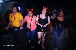 Los Agüizotes se toman las calles y avenidas de Masaya 