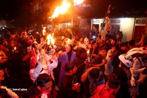 Los Agüizotes se toman las calles y avenidas de Masaya 