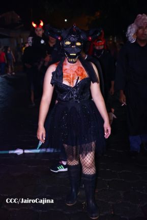 Los Agüizotes se toman las calles y avenidas de Masaya 