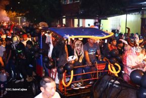 Los Agüizotes se toman las calles y avenidas de Masaya 