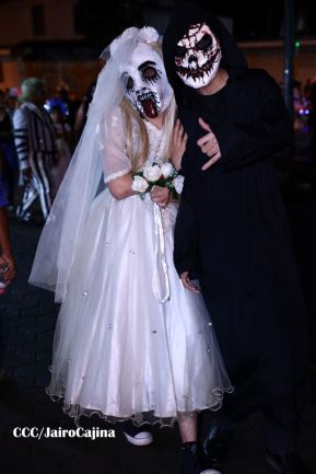 Los Agüizotes se toman las calles y avenidas de Masaya 