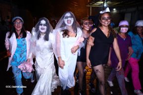 Los Agüizotes se toman las calles y avenidas de Masaya 