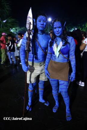 Los Agüizotes se toman las calles y avenidas de Masaya 