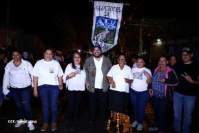 Los Agüizotes se toman las calles y avenidas de Masaya 