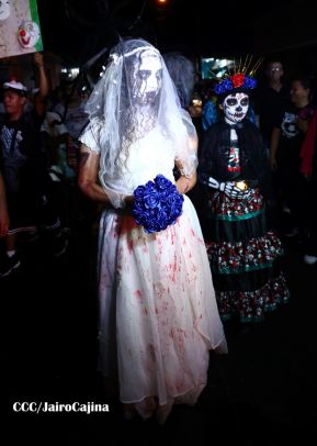 Los Agüizotes se toman las calles y avenidas de Masaya 