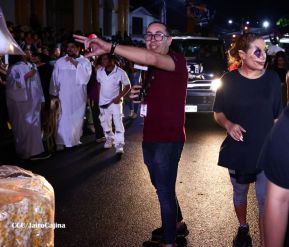 Los Agüizotes se toman las calles y avenidas de Masaya 