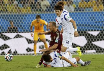 Brasil 2014: Rusia VS. Corea del Sur
