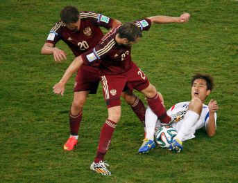 Brasil 2014: Rusia VS. Corea del Sur