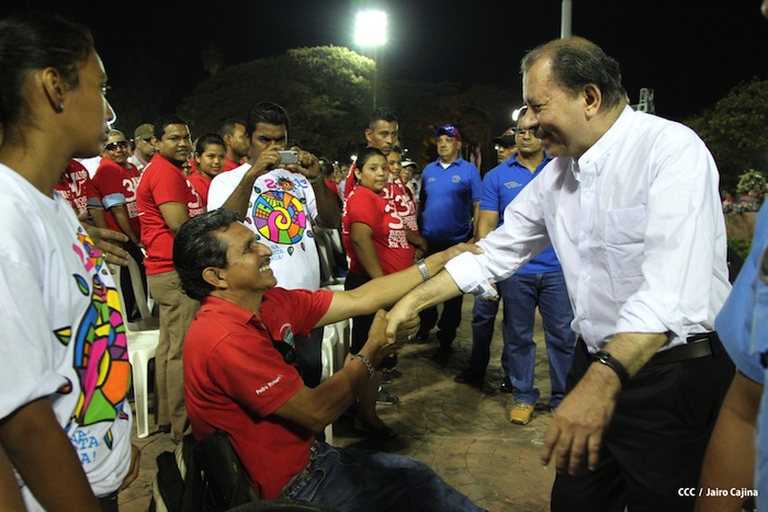Daniel y Rosario celebran junto al pueblo el Día Internacional de los Trabajadores