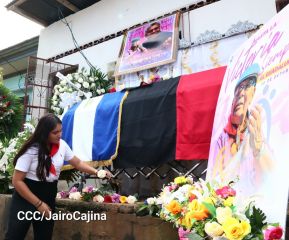 Nicaragua rinde homenaje al Guerrillero del Arte, hermano Pedro Pablo Martínez Téllez "El Guadalupano"