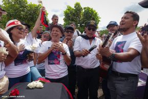 Nicaragua rinde homenaje al Guerrillero del Arte, hermano Pedro Pablo Martínez Téllez "El Guadalupano"