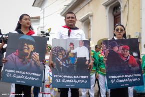 Nicaragua rinde homenaje al Guerrillero del Arte, hermano Pedro Pablo Martínez Téllez "El Guadalupano"