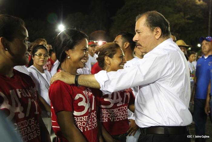 Daniel y Rosario celebran junto al pueblo el Día Internacional de los Trabajadores