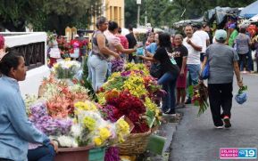 Familias nicaragüenses visitan a sus files difuntos en los distintos cementerios del país