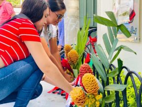 Familias nicaragüenses visitan a sus files difuntos en los distintos cementerios del país
