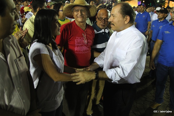 Daniel y Rosario celebran junto al pueblo el Día Internacional de los Trabajadores