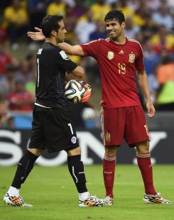 Brasil 2014: España Vs. Chile