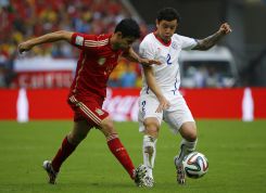 Brasil 2014: España Vs. Chile