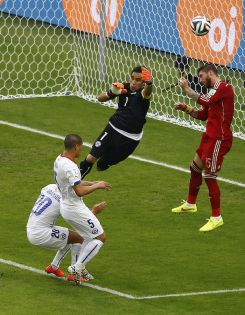 Brasil 2014: España Vs. Chile