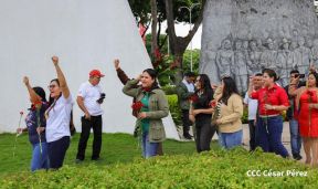 Nicaragüenses rinden homenaje al Comandante Carlos Fonseca a 48 años de su tránsito a la inmortalidad